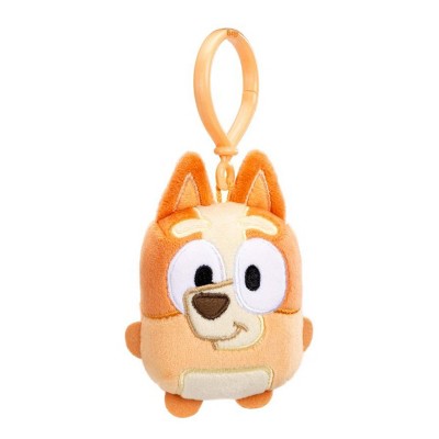 Bluey 4.5 Inch Mini Plush Backpack Clip Toy, Bingo