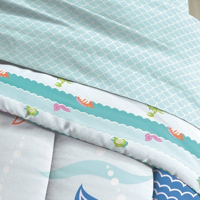 Full Mermaid Dreams Mini Bed in a Bag - Dream Factory