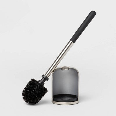 Stainless Steel Bowl Brush - Threshold : Durable Iron Handle, Reusable Scrub, Cleaning Accessory