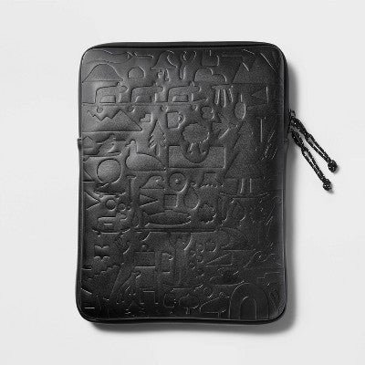 Tablet and Laptop Faux Leather Sleeve - heyday  with Keiji Ishida