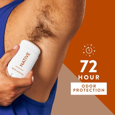 Native Deodorant for Men & Women - Black Oak & Amber - Aluminum Free - 2.65 oz