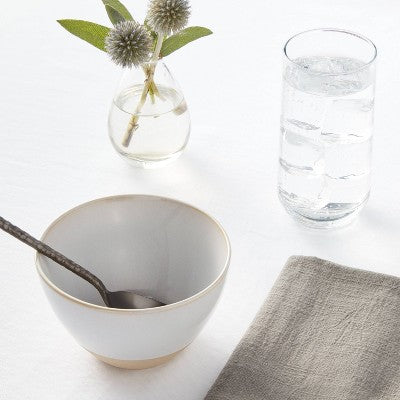 Stoneware Wethersfield Cereal Bowl White - Threshold 20oz