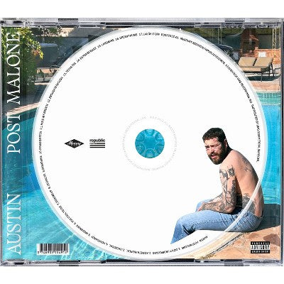 Post Malone - AUSTIN (CD) *cracked case/ cd is ok*