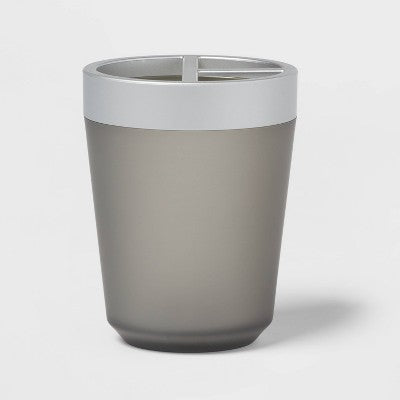 Toothbrush Holder Gray - Room Essentials