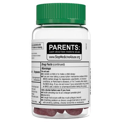 Robitussin Nighttime Cough Soft Chewable Tablets - Cooling Berry - 20ct *Exp 2025/09*