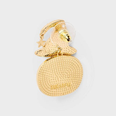 SUGARFIX by BaubleBar Halloween Wicked Cute Earrings - Orange/Purple