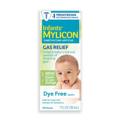 Mylicon Infant Gas Relief Colic Dye Free Drops - 1 fl oz *Exp 10/26*