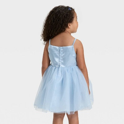 Girls' 4T - Hello Kitty Tulle Dress - Blue