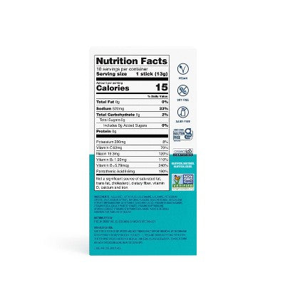 Liquid I.V. Sugar Free Hydration Powder Electrolyte Supplements - Raspberry Lemonade - 4.58/10ct *Best By 04/21/2027* *Damaged Box*