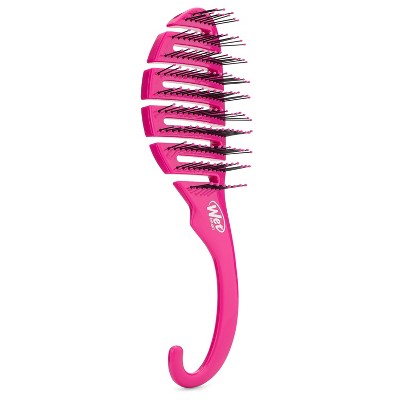 Wet Brush Shower Detangler Hair Brush - Fuchsia