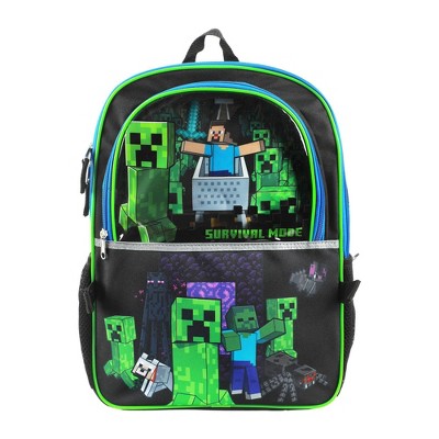 Minecraft 15.5L Backpack with HP - Black