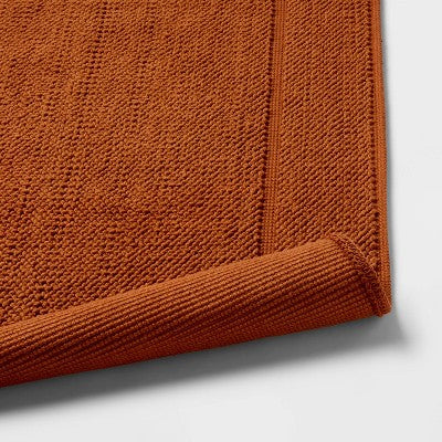 21x34 Spa Plush Bath Mat Caramel - Threshold