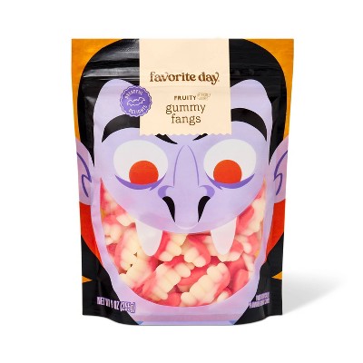 Halloween Fruity Gummy Fangs - 9oz - Favorite Day