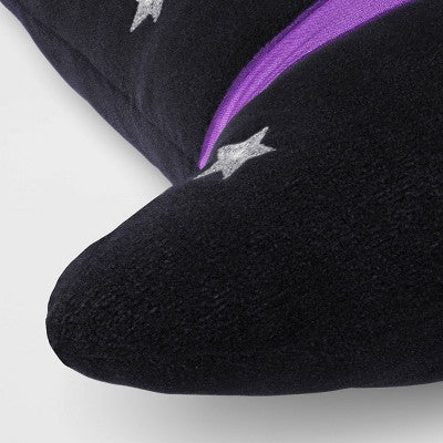 13x12 Inch Witch Hat Novelty Shaped Throw Pillow Black - Hyde and EEK! Boutique