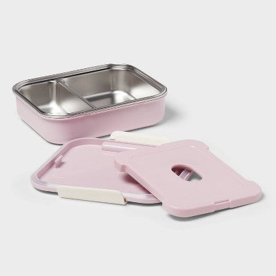 Kids' Polka Dots Bento Box Pink - Pillowfort