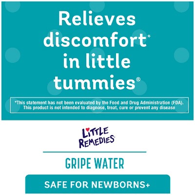 Little Remedies Gripe Water for Baby Gas Colic or Hiccups - 4 fl oz **Exp 2026/11**