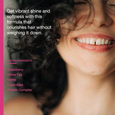 Raw Sugar The Volume Revive Conditioner - Strawberry + White Tea + Nettle - 18 fl oz