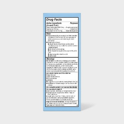 Children's Muti Symptom Cold Relief Liquid - Berry - 4 fl oz - up&up *Exp 1/27*