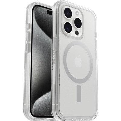 OtterBox Apple iPhone 15 Pro Symmetry Series Clear Case with MagSafe - Clear