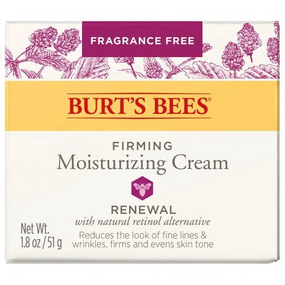 Burt's Bees Renewal Firming Moisturizing Cream - Unscented - 1.8 oz