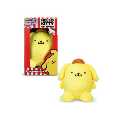 Hello Kitty and Friends Micro Teenies Plush Pompompurin, 3-Inch Collectible, Ages 3+