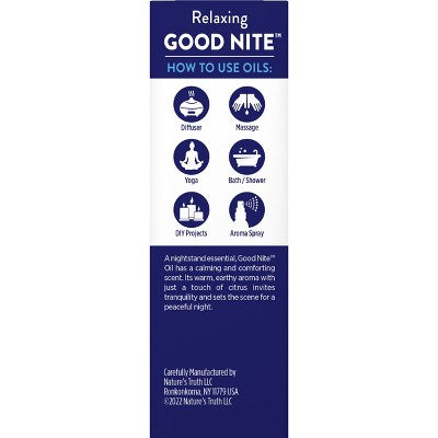 Nature's Truth Good Nite Aromatherapy Essential Oil Blend - 0.51 fl oz