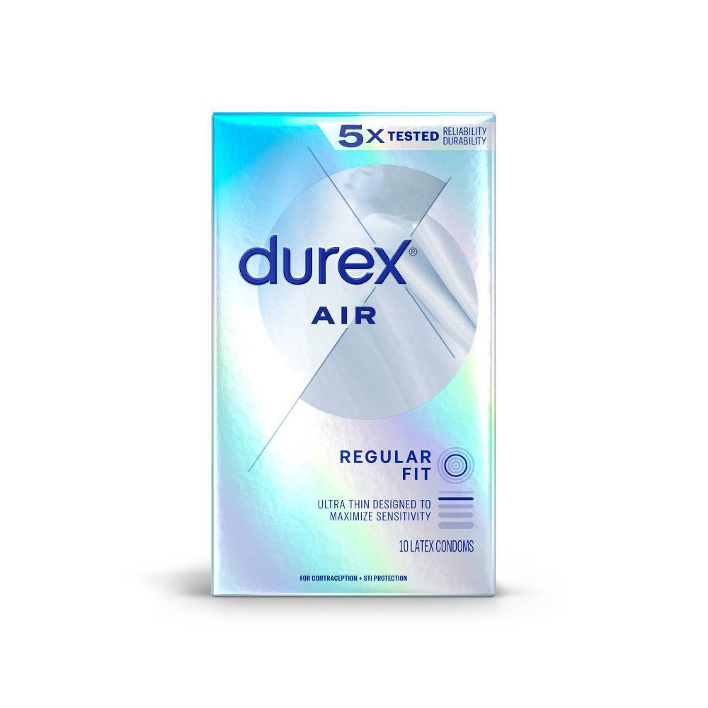 Durex Air Regular Fit Contraceptives - 10ct (EXP: 04/28)