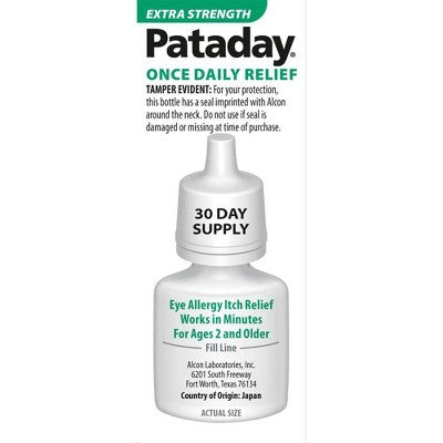Pataday Once Daily Relief Extra Strength Eye Drops - 2.5 fl oz *Exp 3/27*