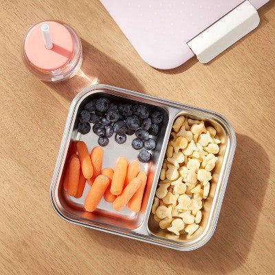 Kids' Polka Dots Bento Box Pink - Pillowfort