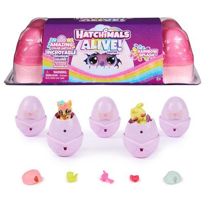 Hatchimals Alive Rainbow Splash Carton **Damaged Package**