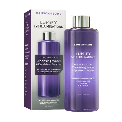 Lumify Eye Illuminations Makeup Remover & Cleanser 5.4 fl oz **Damaged Box**