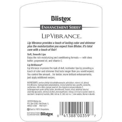 Blistex Lip Vibrance Lip Balm - 0.13oz