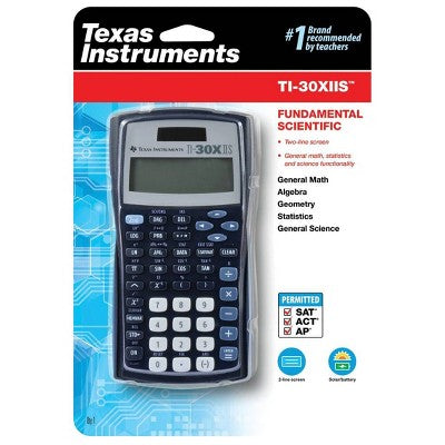 Texas Instruments TI30XIIS Scientific Calculator - Black