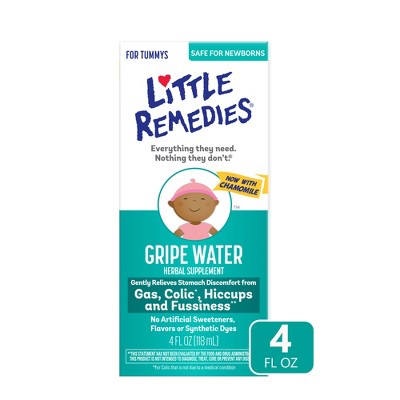 Little Remedies Gripe Water for Baby Gas Colic or Hiccups - 4 fl oz **Exp 2026/11**