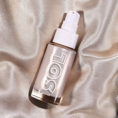 SOL Body x ColourPop Body Glitter Glow Oil Mini - Moonstone - 0.88 fl oz