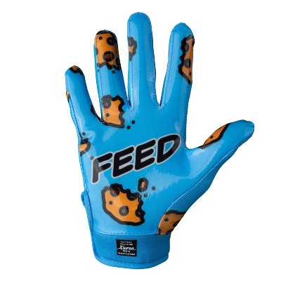Cutters Game Day Receiver Gloves Youth - Feed Me L/XL