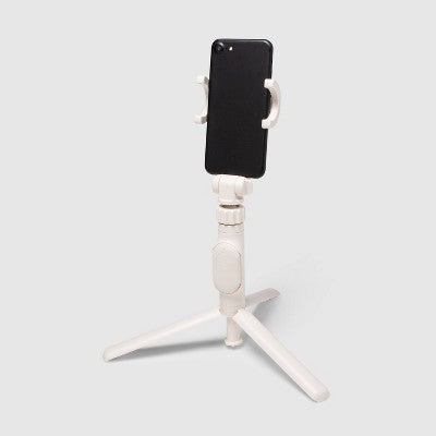 Desktop Tripod + Phone Mount - Heyday  Stone White