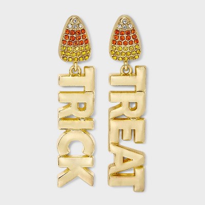 SUGARFIX by BaubleBar Bone-Appetit Earrings - Gold