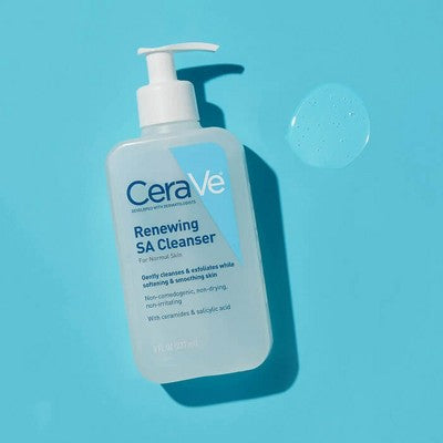 CeraVe Fragrance-Free Face Renewing SA Face Wash - 16 fl oz