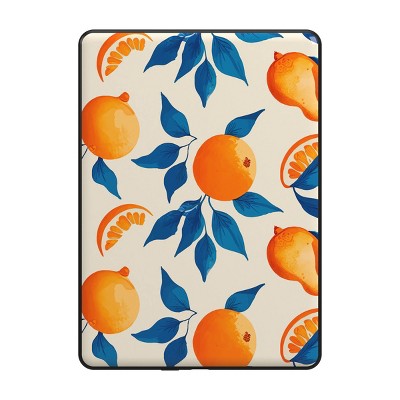GEMS E-Reader Decal Skin - Summer Orange: Abstract Design for Kindle Paperwhite