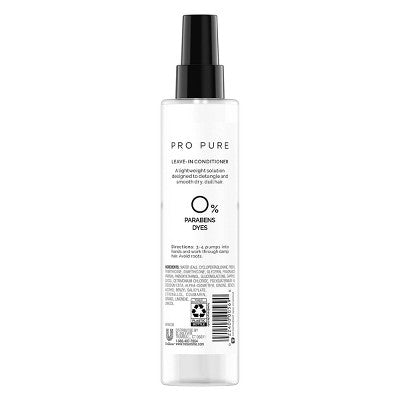 Tresemme Pro Pure Leave-in Conditioner For Dry Hair Detangle and Smooth Conditioner - 6.1 fl oz