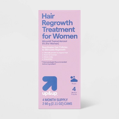 Hair Regrowth Treatment with Minoxidil 5% & Topical Aerosol for Women