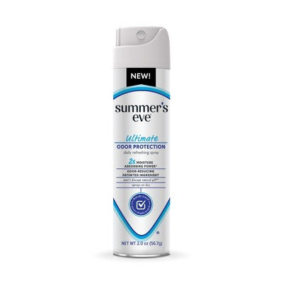Summer's Eve Ultimate Odor Protection Feminine Freshening Spray - 2oz