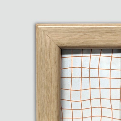 Harbortown 4pk 2x3 Soft Linear Profile Mini Picture Frames - Natural