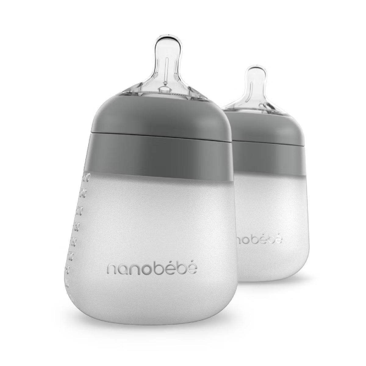 nanobebe 2pk Silicone Bottle