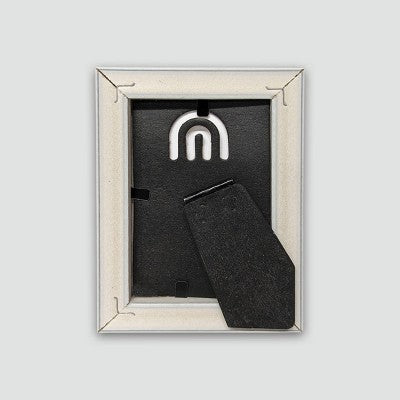 Harbortown 4pk 2x3 Soft Linear Profile Mini Picture Frames - Natural