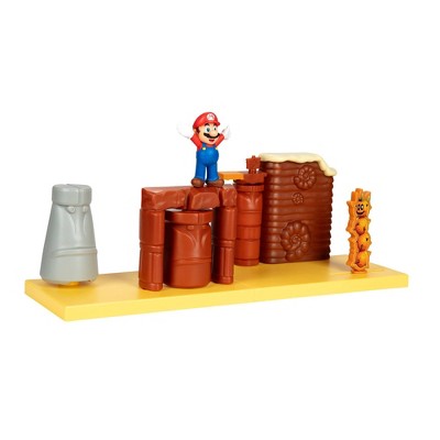 Nintendo 2.5in Desert Playset *Damaged Package