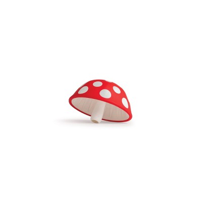 Ototo XL Fungilicious Kitchen Funnel: Collapsible BPA-Free Silicone, Dishwasher-Safe, Red & White *Damaged Packaging*