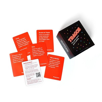 Tragos Latino Party Card Game