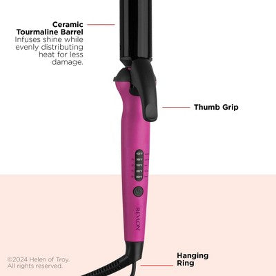 Revlon Easy Heat Precision Curling Iron - 1 1/4 *Damaged Packaging*